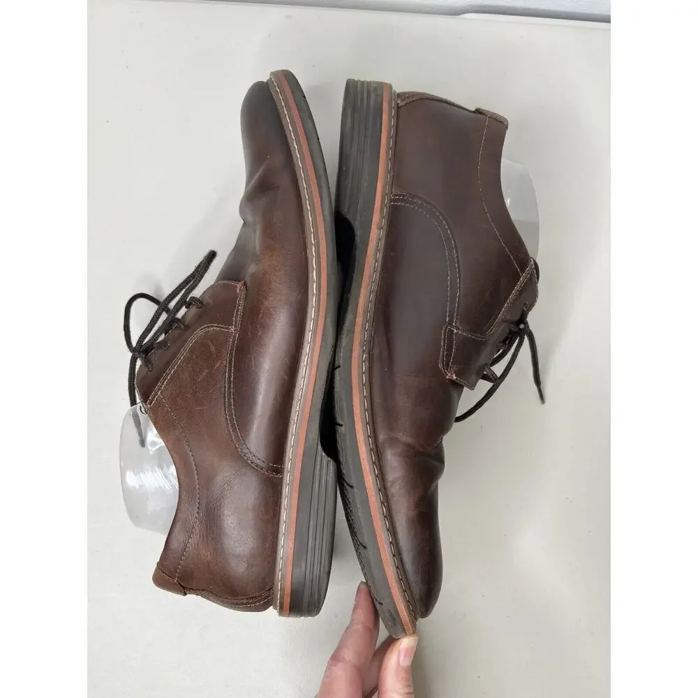 Florsheim Norwalk Plain Toe Brown Oxford Dress Shoe Men's 12
